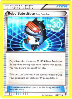 Robo Substitute Team Flare Gear PHF-102 Uncommon Good Englisch