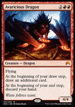 Avaricious Dragon ORI-131 Mythic Good Englisch