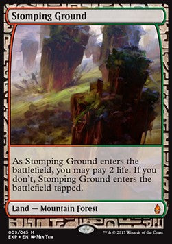 Stomping Ground ZEX-9 Masterpiece Near Mint Englisch Foil