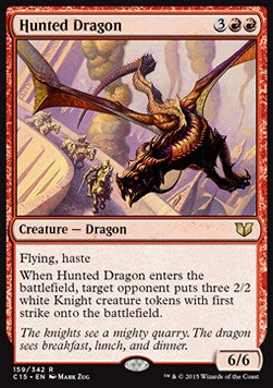 Hunted Dragon C15-159 Rare Good Englisch