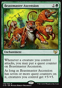Beastmaster Ascension C15-176 Rare Good Englisch