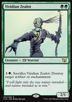 Viridian Zealot C15-210 Rare Good Englisch