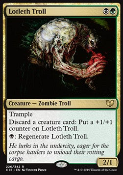 Lotleth Troll C15-226 Rare Good Englisch