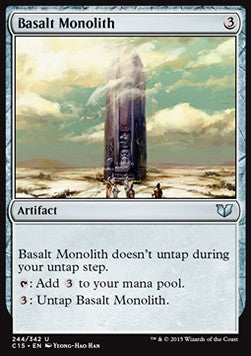 Basalt Monolith C15-244 Uncommon Played Englisch