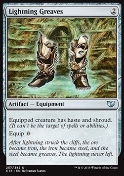 Lightning Greaves C15-257 Uncommon Excellent Englisch