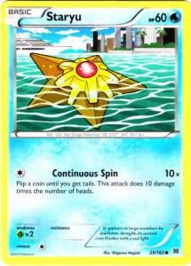 Staryu BKT-29 Common Played Deutsch Reverse Holo