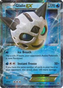 Glalie EX BKT-34 Ultra Rare Played Englisch