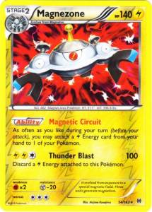 Magnezone BKT-54 Holo Rare Light Played Deutsch