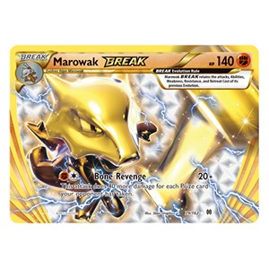 Marowak BREAK BKT-79 Holo Rare Good Englisch