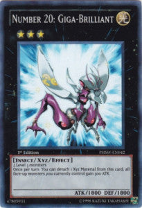 Nummer 20: Gigabrillant PHSW-042 Super Rare Excellent Deutsch