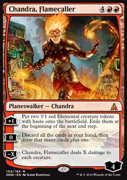 Chandra, Flamecaller OGW-104 Mythic Good Englisch