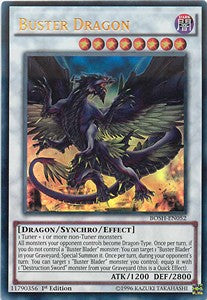 Buster-Drache BOSH-052 Ultra Rare Excellent Deutsch 1. Auflage