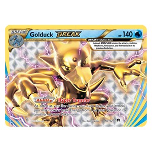 Golduck BREAK BKP-18 Holo Rare Good Englisch