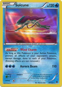 Suicune BKP-30 Holo Rare Good Deutsch Reverse Holo