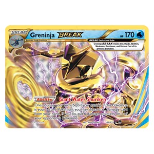 Greninja BREAK BKP-41 Holo Rare Excellent Englisch