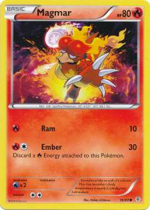 Magmar GEN-16 Common Excellent Deutsch Reverse Holo