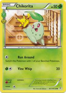 Chikorita GEN-RC1 Common Light Played Englisch