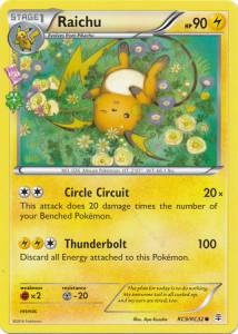 Raichu GEN-RC9 Common Excellent Deutsch