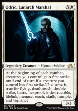 Odric, Lunarch Marshal SOI-31 Rare Excellent Englisch