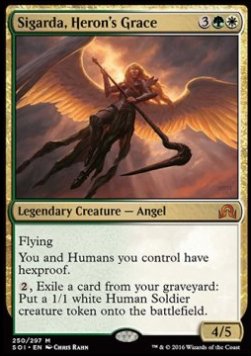 Sigarda, Heron's Grace SOI-250 Mythic Good Englisch