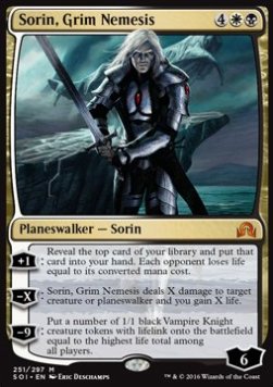 Sorin, Grim Nemesis SOI-251 Mythic Played Englisch