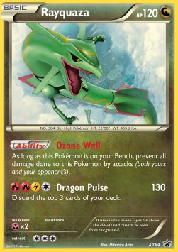 Rayquaza XYPR-64 Promo Played Englisch