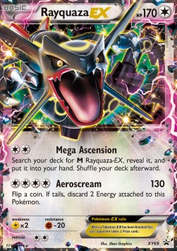 Rayquaza EX XYPR-69 Promo Played Englisch