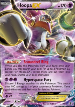Hoopa EX XYPR-71 Promo Good Englisch