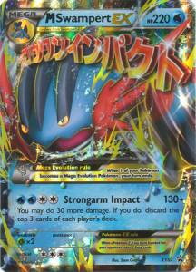 MSwampert EX XYPR-87 Promo Light Played Englisch