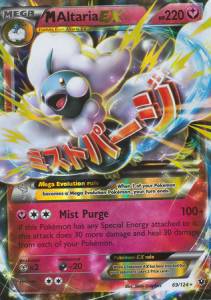 MAltaria EX FCO-69 Ultra Rare Light Played Englisch