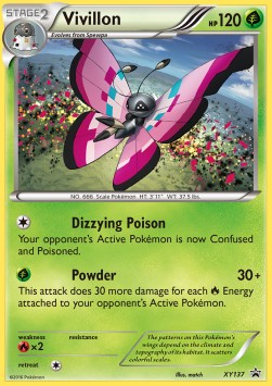Vivillon XYPR-137 Promo Excellent Englisch