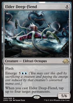 Elder Deep-Fiend EMN-5 Rare Near Mint Englisch