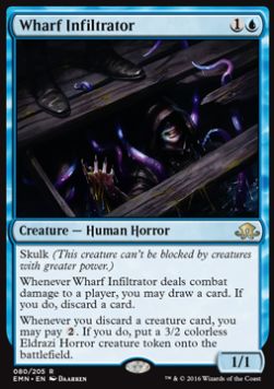 Wharf Infiltrator EMN-80 Rare Excellent Englisch Foil