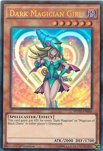 Dunkles Magier-Mädchen MVP1-DE056 Ultra Rare Good Deutsch 1. Auflage