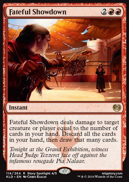 Fateful Showdown KLD-114 Rare Excellent Englisch