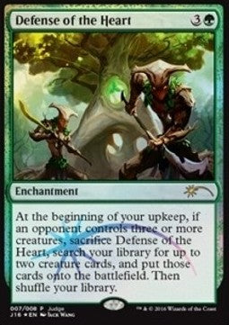 Defense of the Heart JR- Rare Excellent Englisch Foil