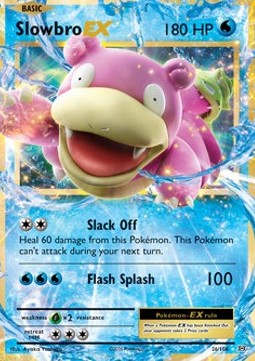 Slowbro EX EVO-26 Ultra Rare Good Englisch