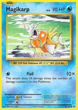 Magikarp EVO-33 Common Excellent Englisch Reverse Holo