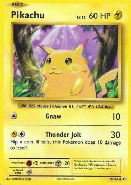 Pikachu EVO-35 Common Good Deutsch