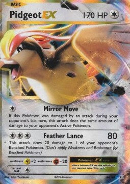 Pidgeot EX EVO-64 Ultra Rare Near Mint Englisch