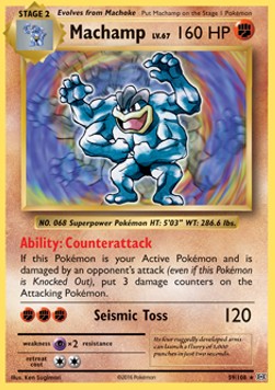 Machamp EVO-59 Holo Rare Near Mint Englisch