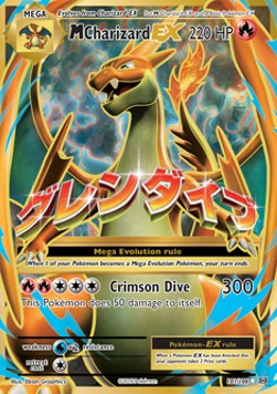 MCharizard EX EVO-101 Ultra Rare Near Mint Englisch