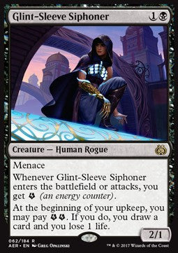 Glint-Sleeve Siphoner AER-62 Rare Excellent Englisch