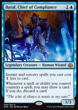 Baral, Chief of Compliance AER-28 Rare Light Played Englisch