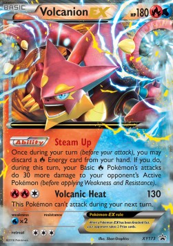 Volcanion EX XYPR-173 Promo Poor Englisch