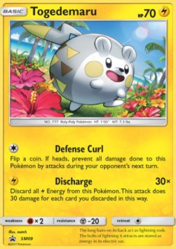 Togedemaru SM-09 Promo Excellent Englisch