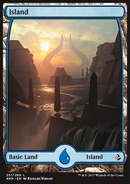 Island AKH-251 Land Good Englisch Foil
