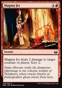 Magma Jet MM3-100 Common Near Mint Englisch Foil