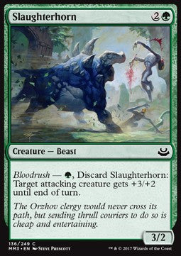 Slaughterhorn MM3-136 Common Excellent Englisch