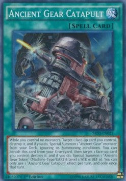Antikes Antriebskatapult SR03-021 Super Rare Good Deutsch 1. Auflage